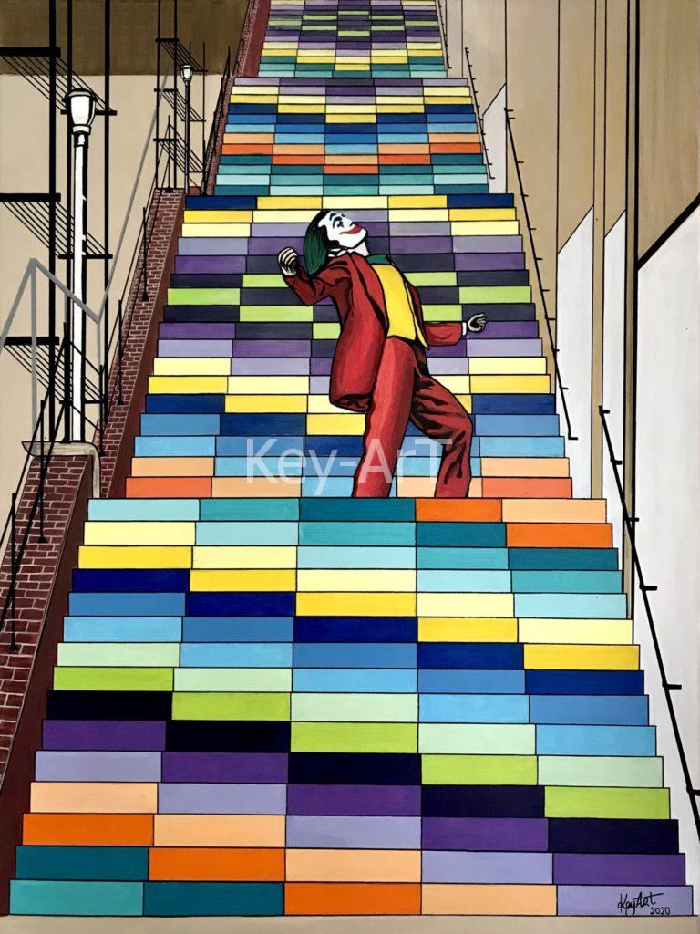 "The Joker in the Montmorency stairs"
