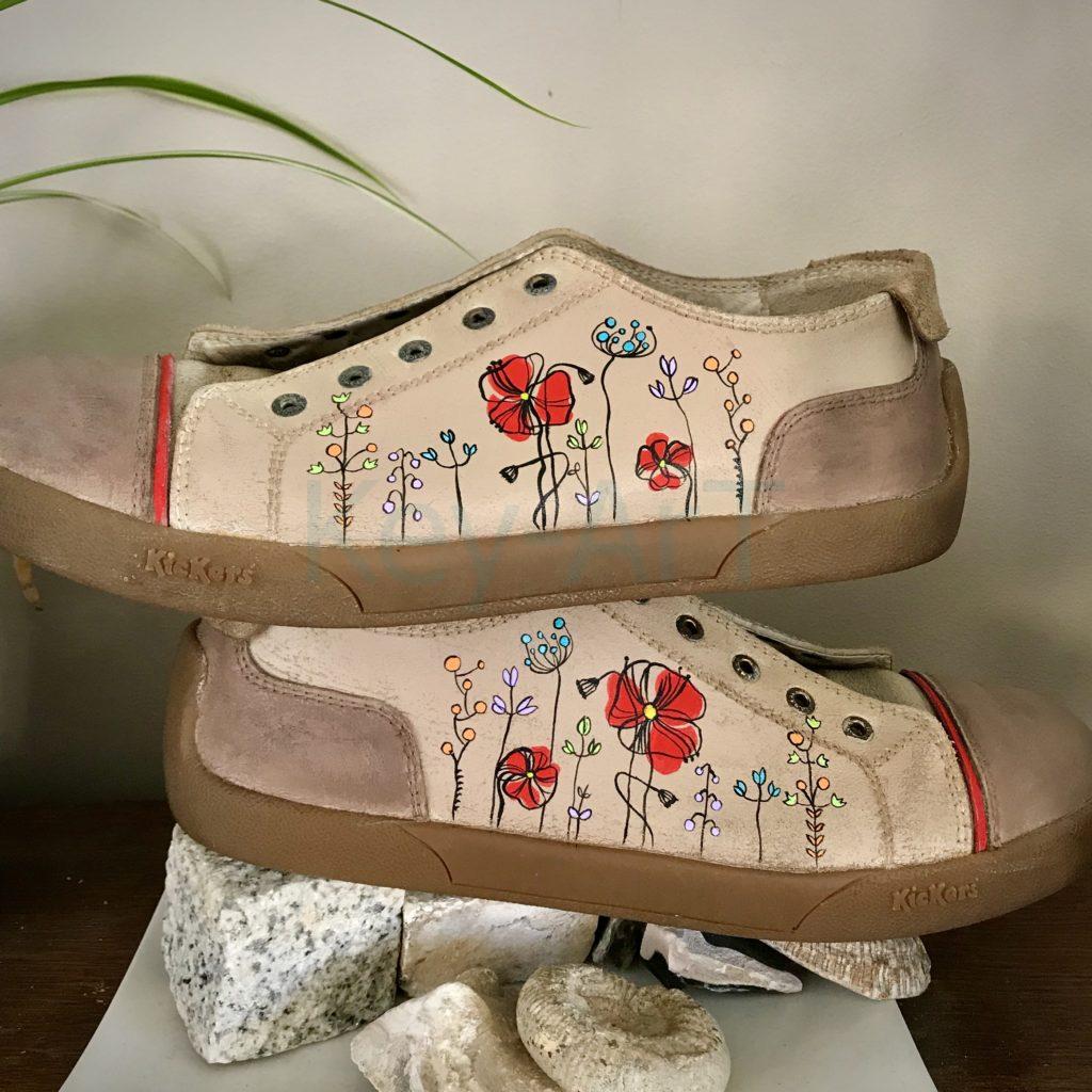 Kickers florales 3