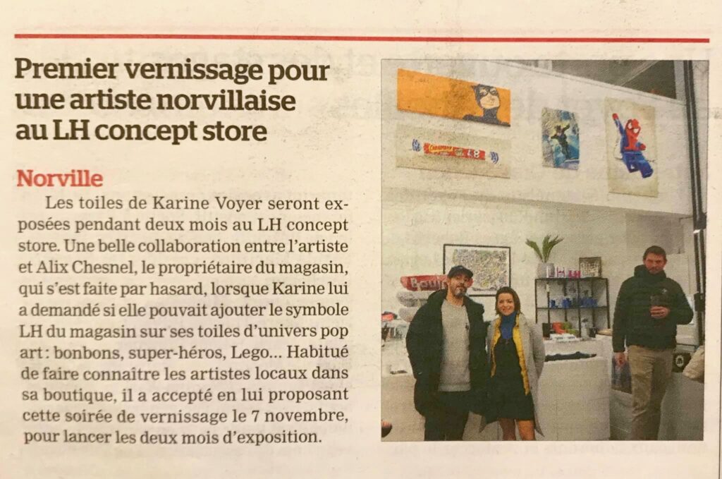 Article Paris Normandie LH store Fév 2020