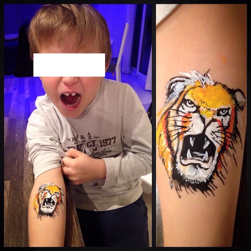 Tatoo lion min